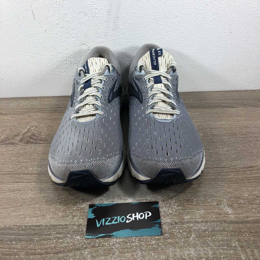 Brooks Brooks Glycerin 17 Gray Navy Men 11.5 D Me… - image 2