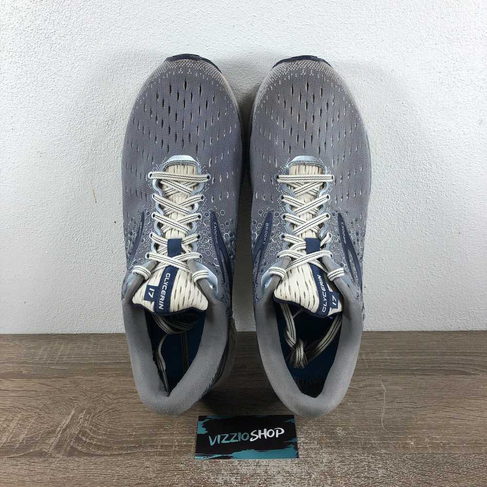 Brooks Brooks Glycerin 17 Gray Navy Men 11.5 D Me… - image 5