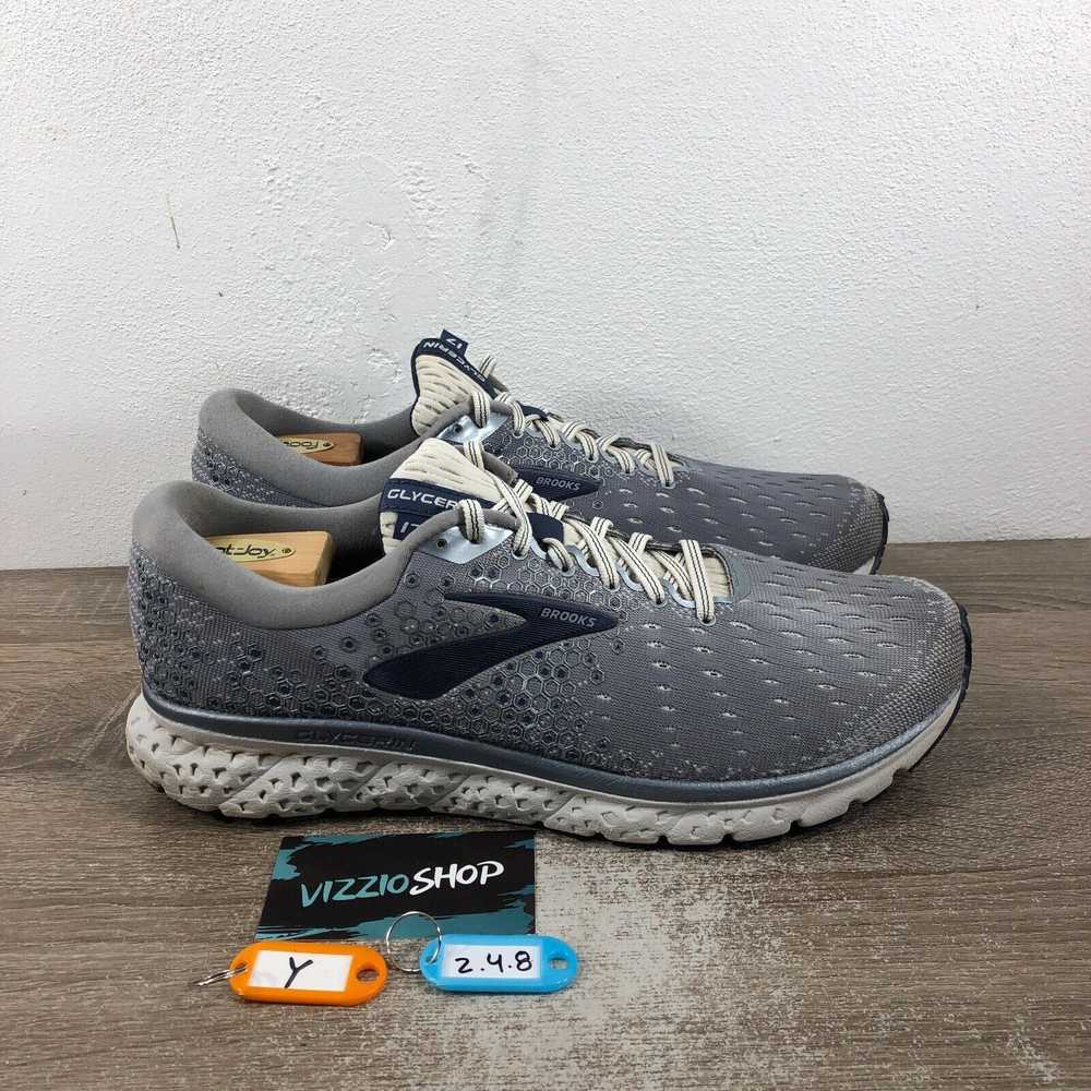 Brooks Brooks Glycerin 17 Gray Navy Men 11.5 D Me… - image 9