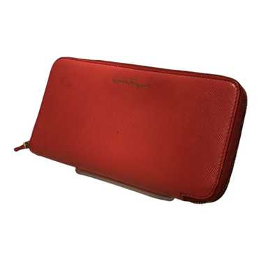 Salvatore Ferragamo/Bifold Wallet/Leather/RED/ - image 1