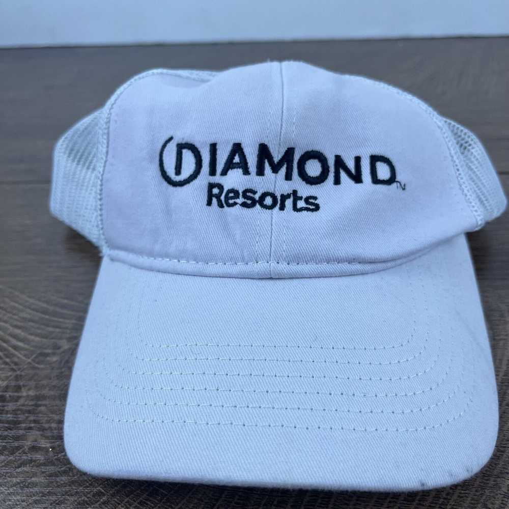 Diamond Diamond Resort Hat Diamond Snapback Hat W… - image 1