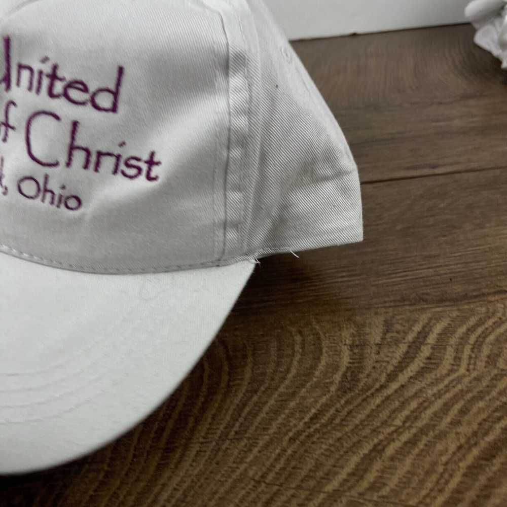 Other First United Church Hat Snapback Hat White … - image 7