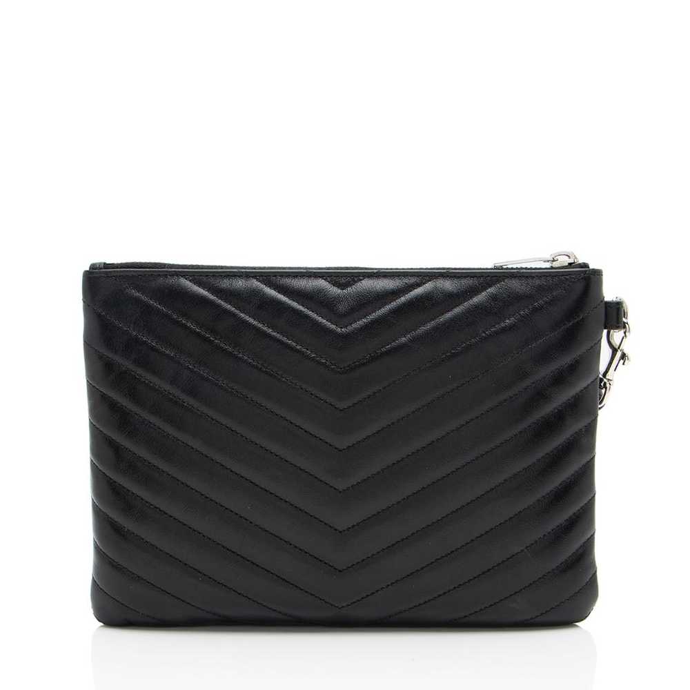 Saint Laurent Leather clutch bag - image 3