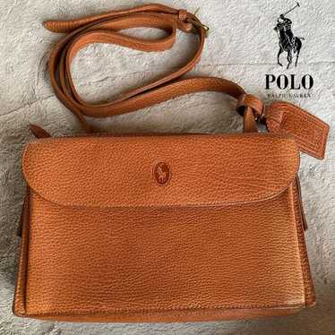 POLO RALPH LAUREN Vintage Leather Shoulder Bag - image 1