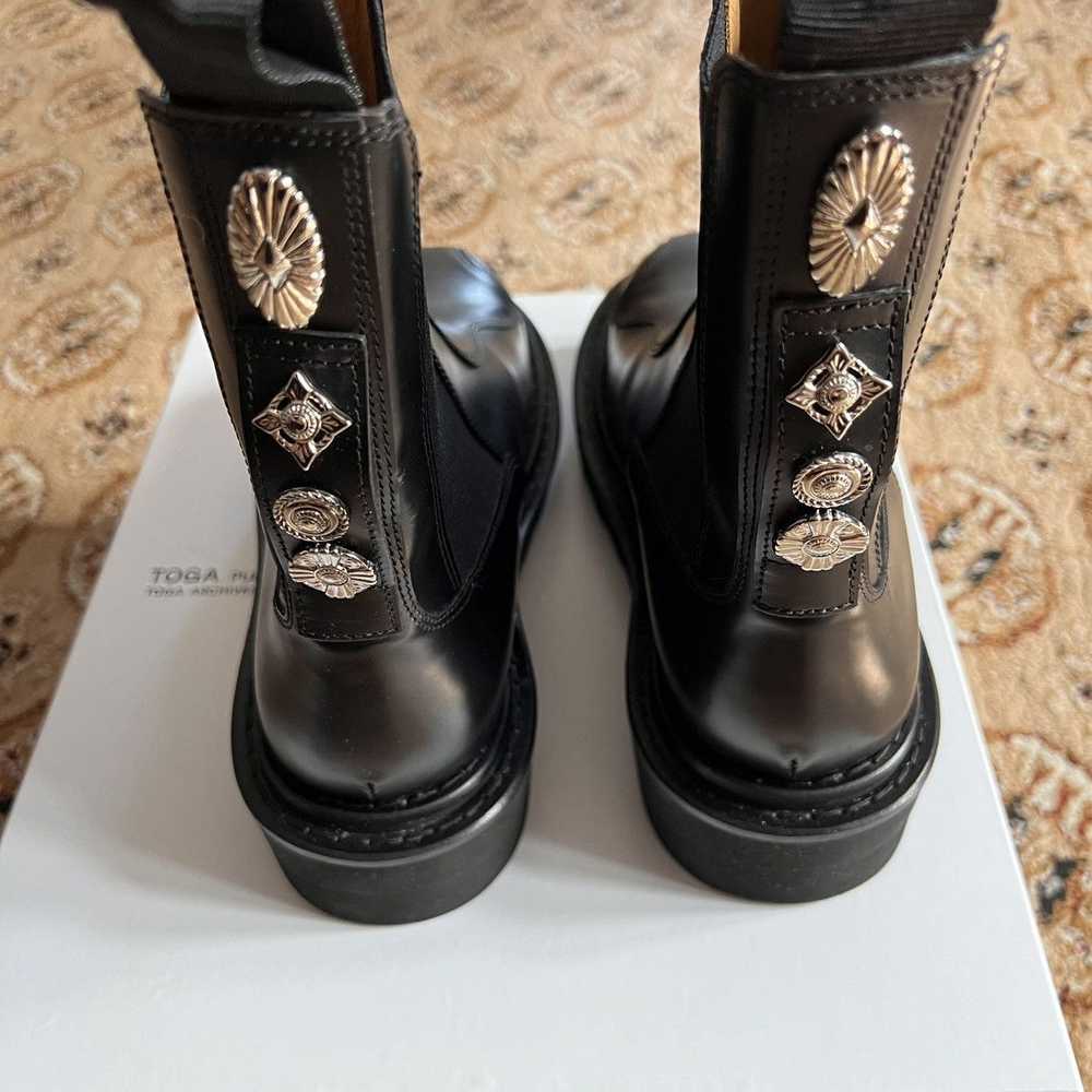 Toga Pulla Toga Pulla black leather boots - image 3