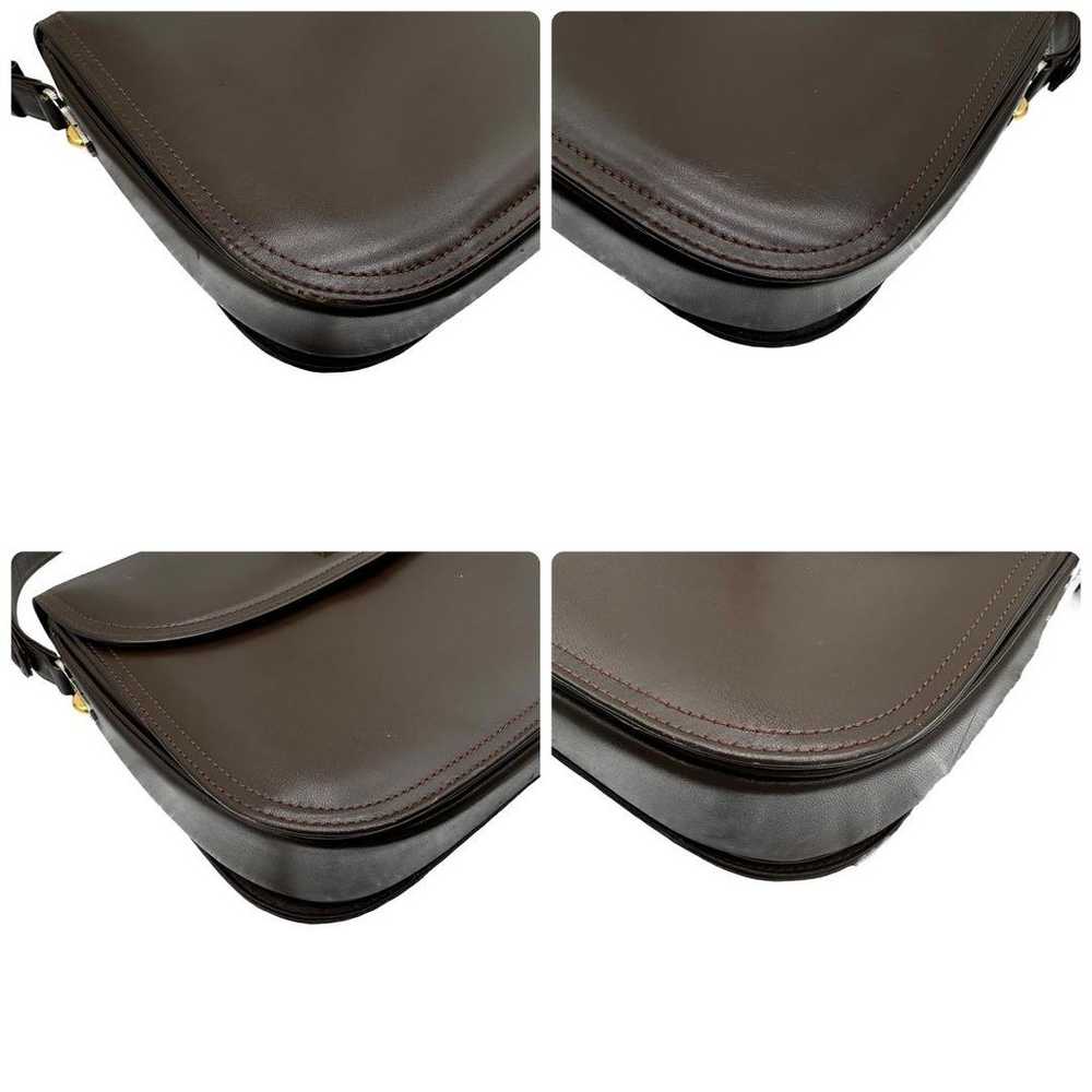 Shoulder bag, all leather, made in Japan, brown, … - image 5