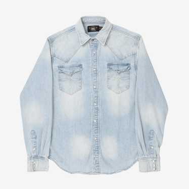 Rrl denim western shirt - Gem