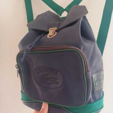 Rare Vintage Lacoste Backpack