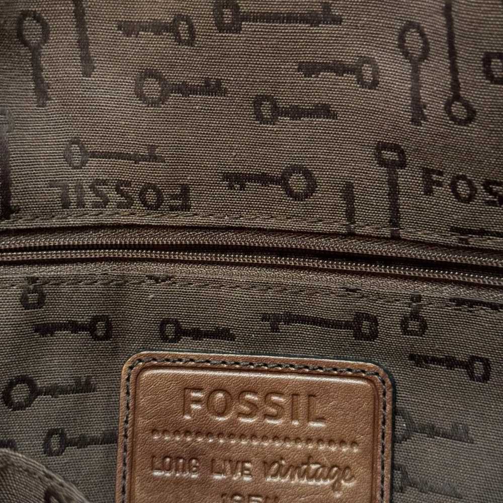 FOSSIL Vintage Reissue Weekender Cheetah Animal P… - image 11