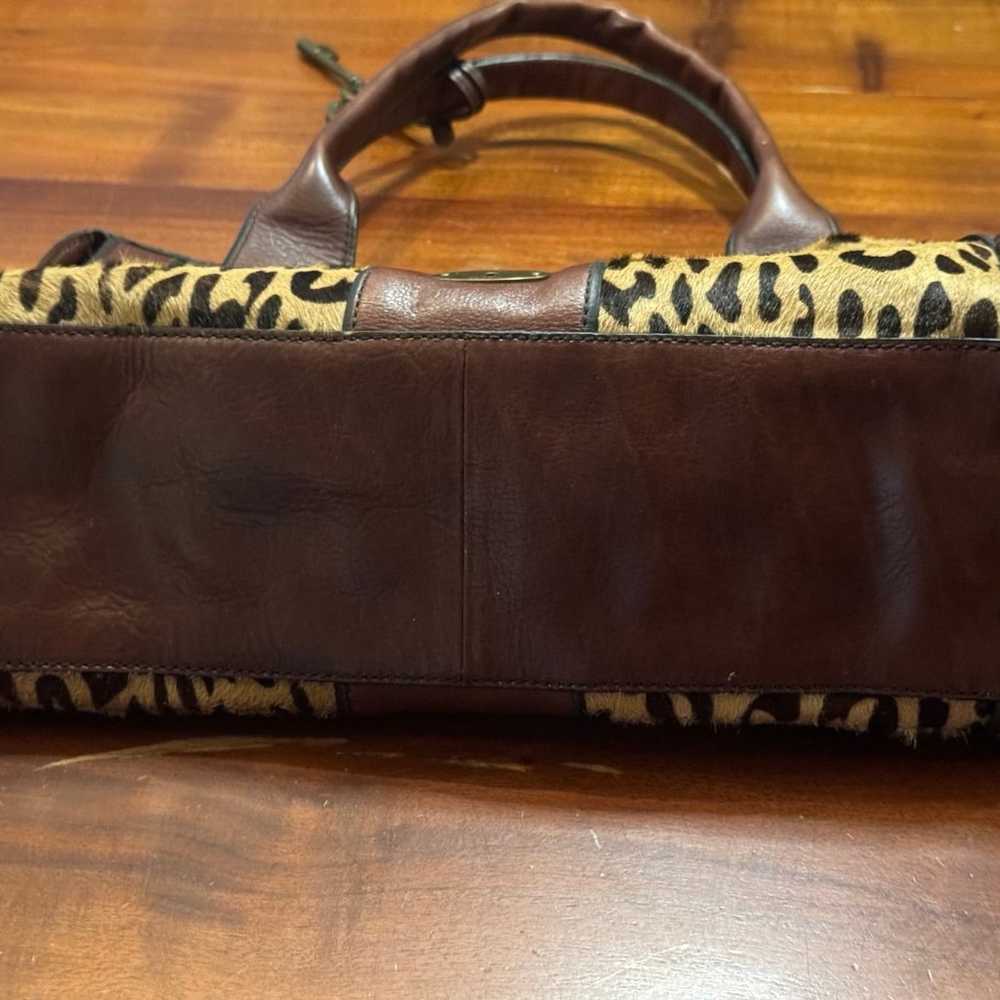 FOSSIL Vintage Reissue Weekender Cheetah Animal P… - image 12