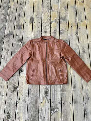 Streetwear × Vintage Vintage Cafe Racer Leather J… - image 1