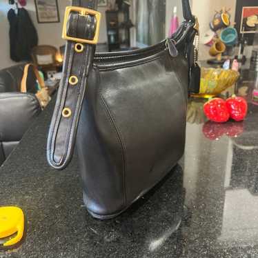 vintage coach old Duffle Bag バケツ 黒 COACH® | Vintage Duffle Sac