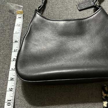 Vintage Coach Black Leather Bag 8319