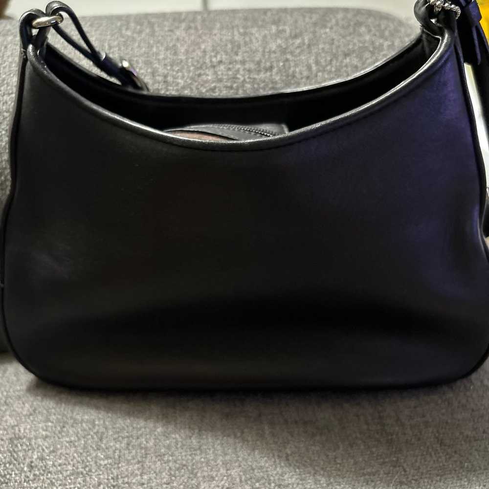 Vintage Coach Black Leather Bag 8319 - image 3