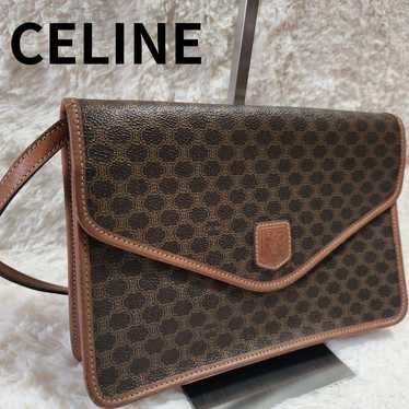 CELINE shoulder bag Macadam Triumph leather Brown - image 1