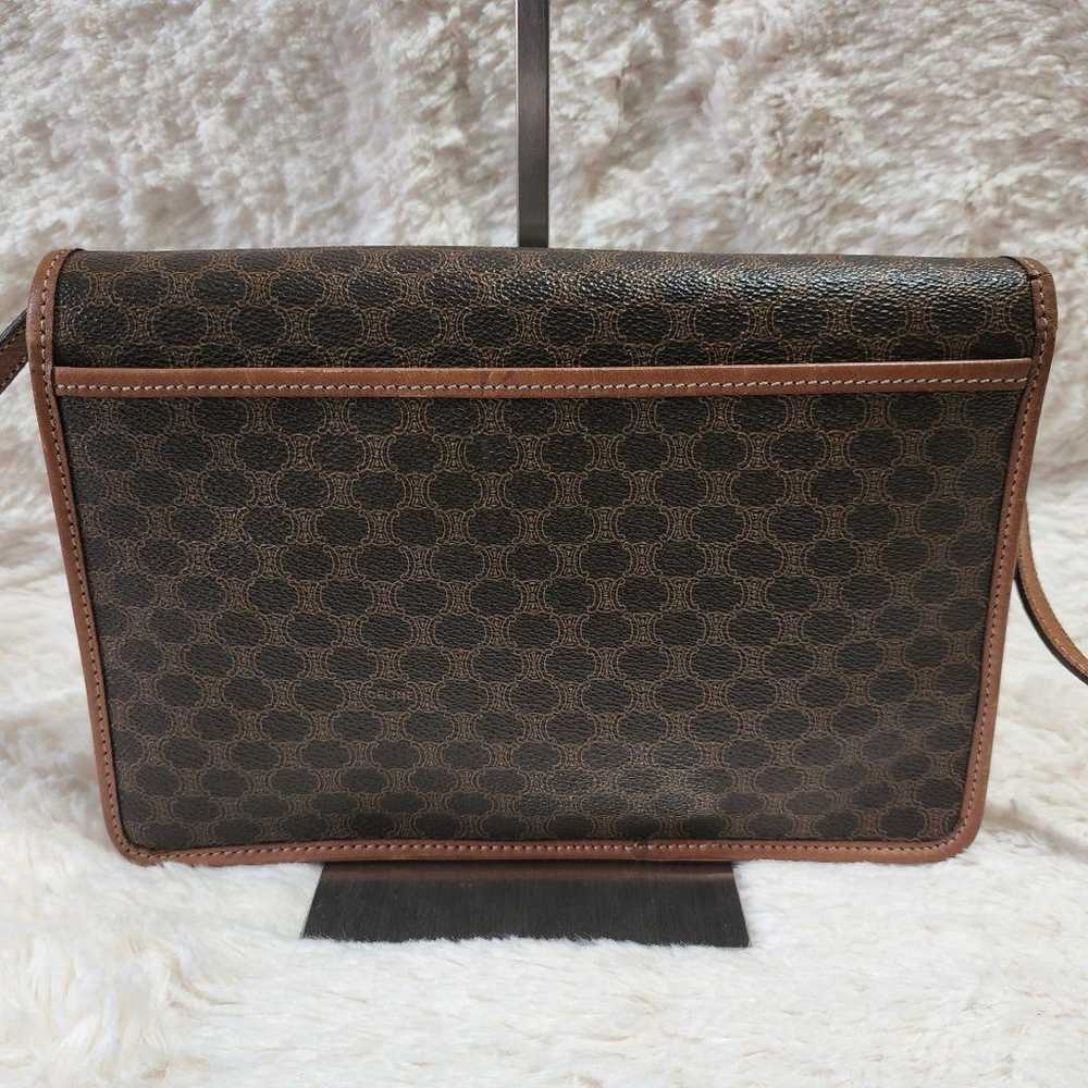 CELINE shoulder bag Macadam Triumph leather Brown - image 3