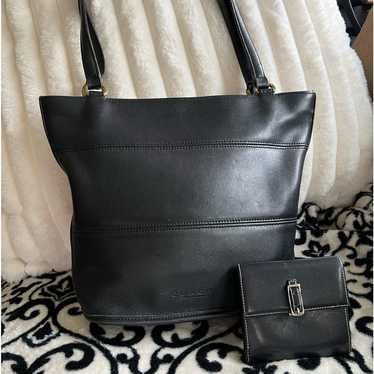 Vintage COACH Tribeca Classic Brown Leather Shoulder Handbag