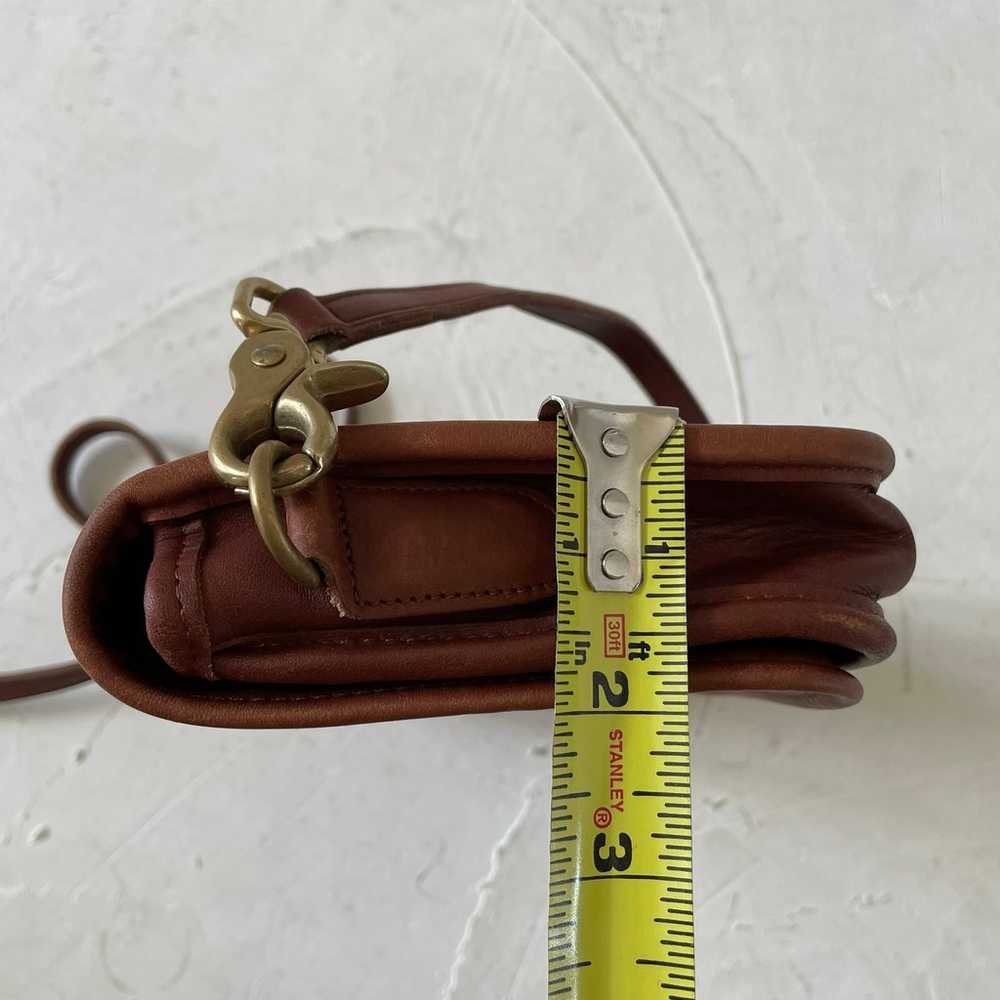 Vintage Coach Penny British Tan Pocket Turnlock - image 10