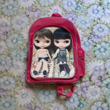 - blythe doll “blythe blossom” hot pink backpack /