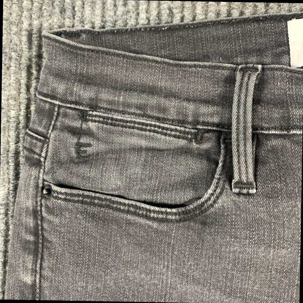 Frame Frame Jeans Womens 26 Gray Le High Skinny S… - image 7