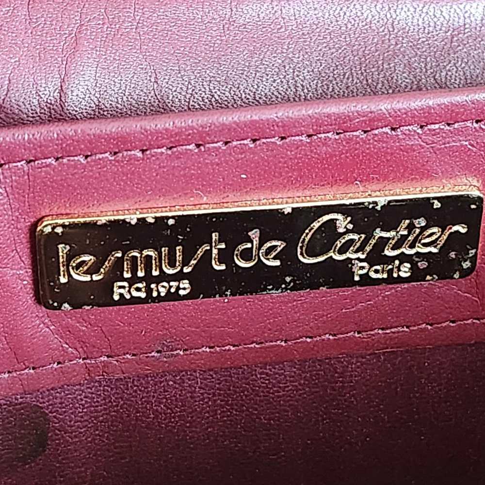 Cartier Les Must De Cartier Bordeaux Leather Cros… - image 8