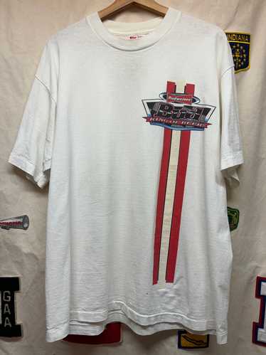 Vintage Budweiser Bud King of Beers 90's White T-S