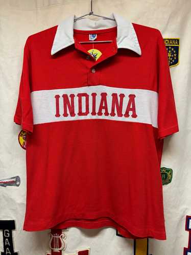 Vintage Indiana University IU Hoosiers Spellout Ar