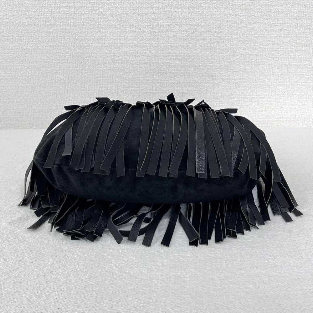 Yves Saint Laurent suede fringe bag from the Y2K … - image 6