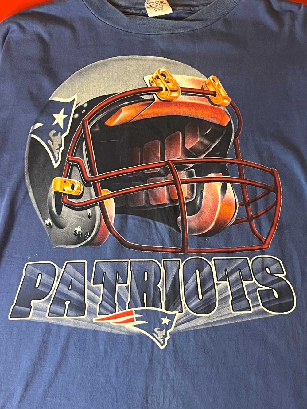 90’s Blue New England Patriots Tee - image 2