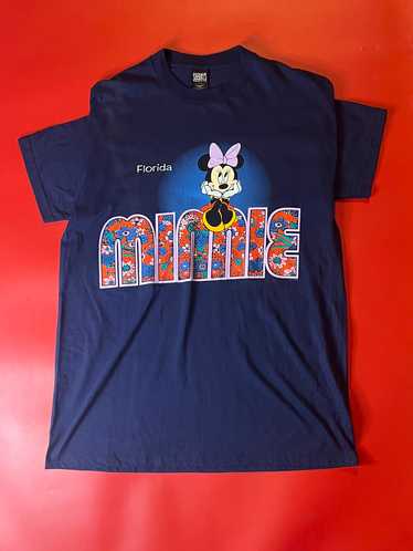 90’s Navy Florida Minnie Mouse tee - image 1