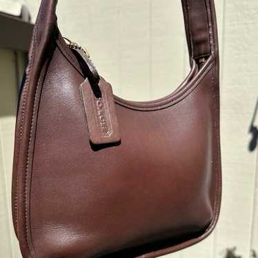 Coach Vintage popular Ergo Mini Shoulder Bag in Mahogany/Dark Brown EUC!