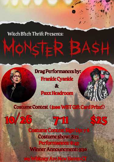 10/28 - Annual Monster Bash