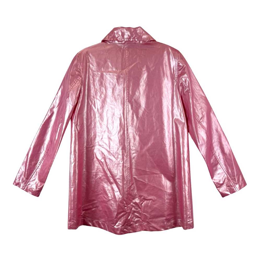 Elliott Lauren Patent Raincoat - image 2