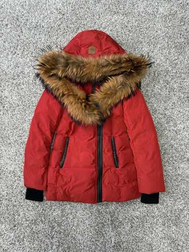 Mackage MACKAGE Adali Red Natural Down Fur Coat Ja