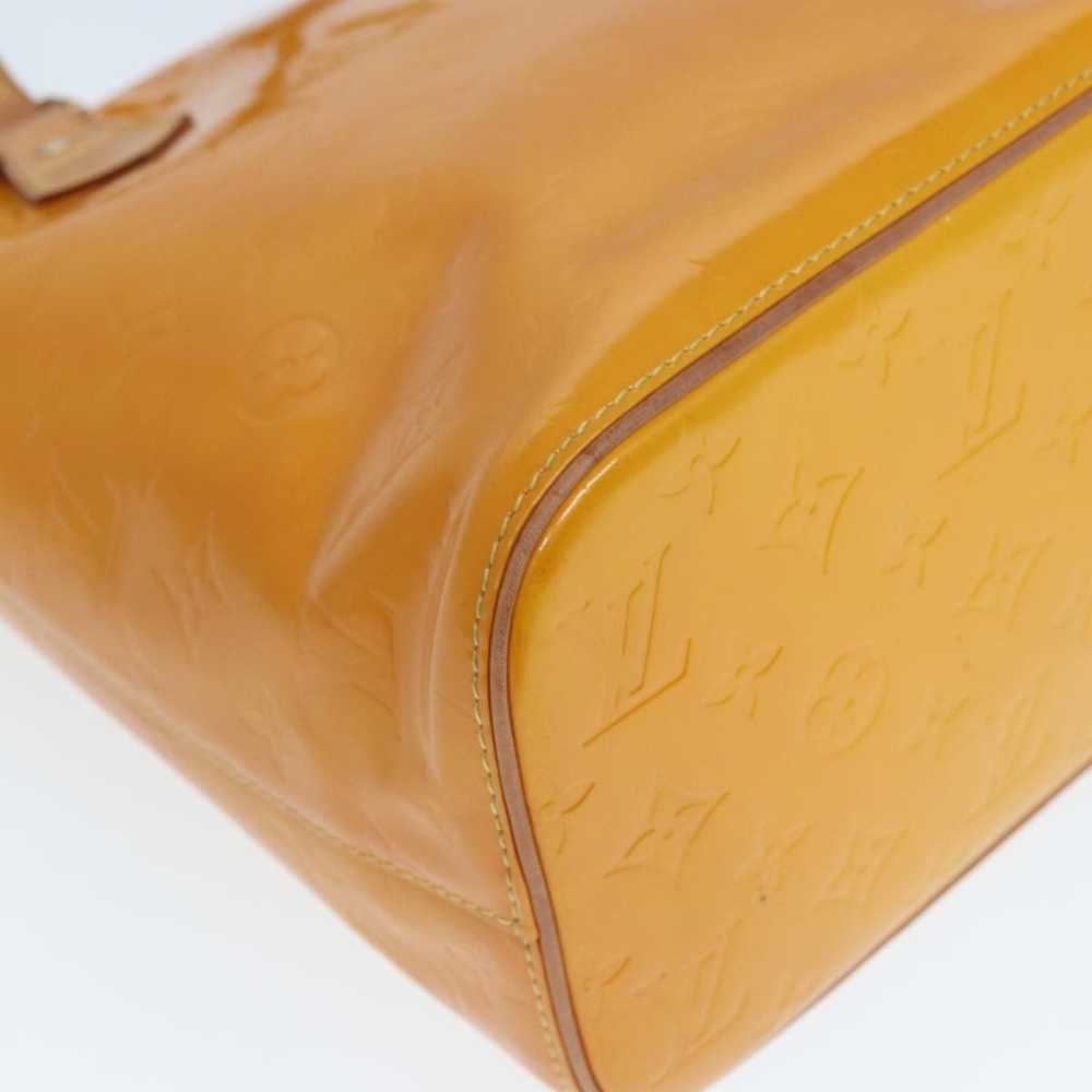 Louis Vuitton Houston Yellow Patent Leather Shoul… - image 11