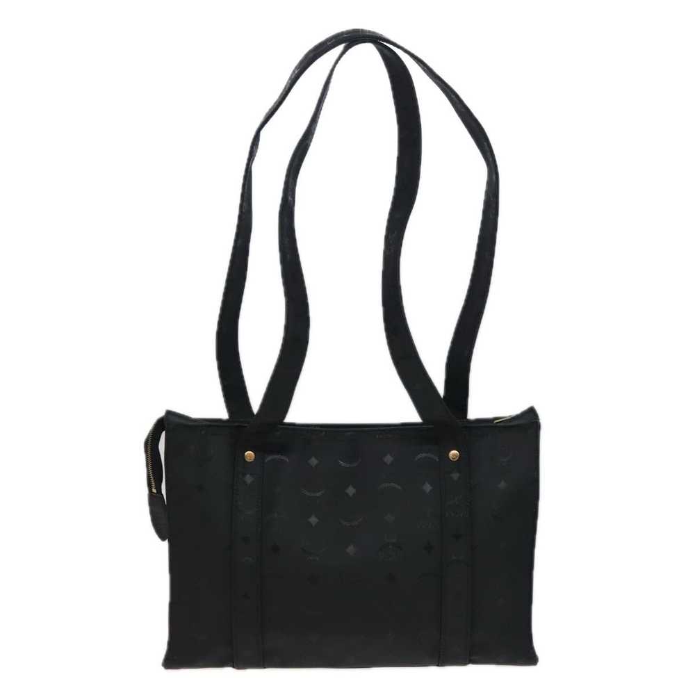 MCM Visetos Black Synthetic Tote Bag (Pre-Owned) - image 2