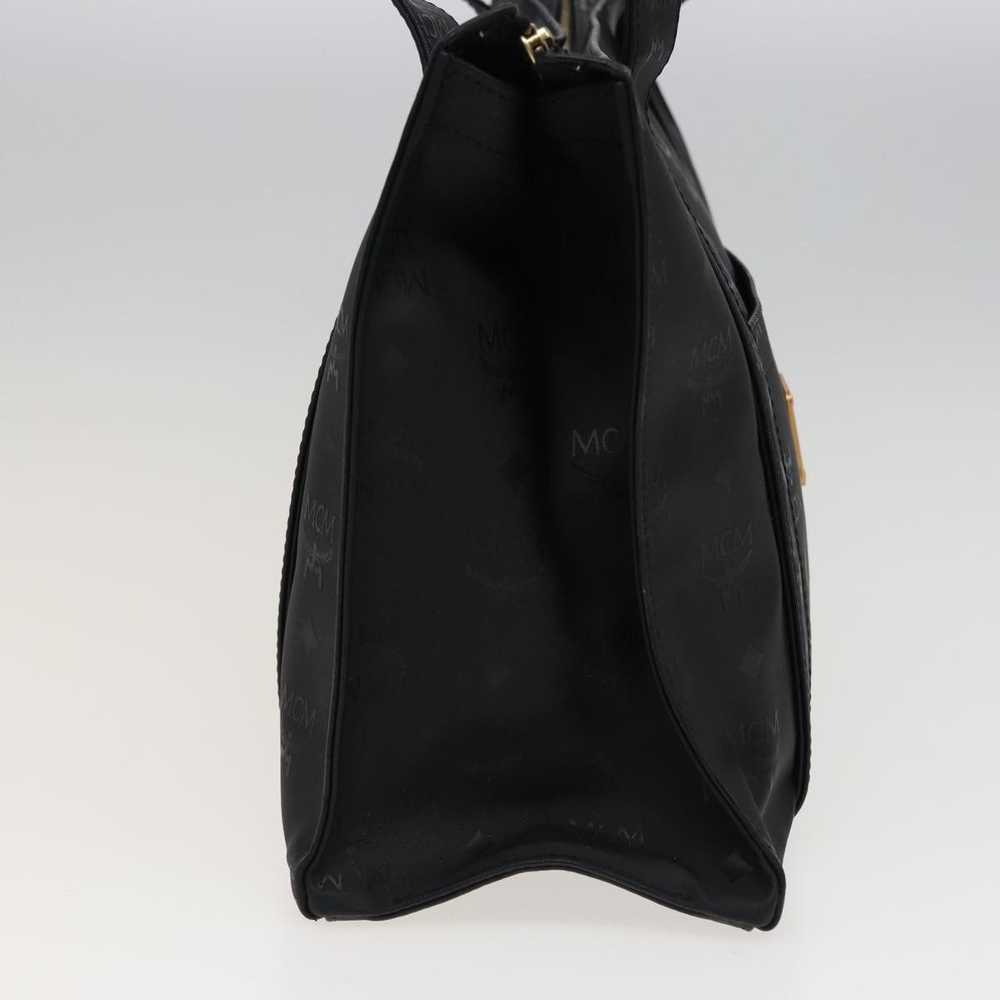 MCM Visetos Black Synthetic Tote Bag (Pre-Owned) - image 9