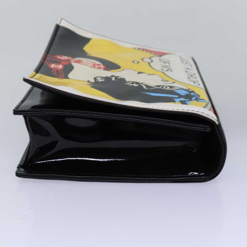 Chanel - Black Patent Leather Clutch Bag (Pre-Own… - image 9