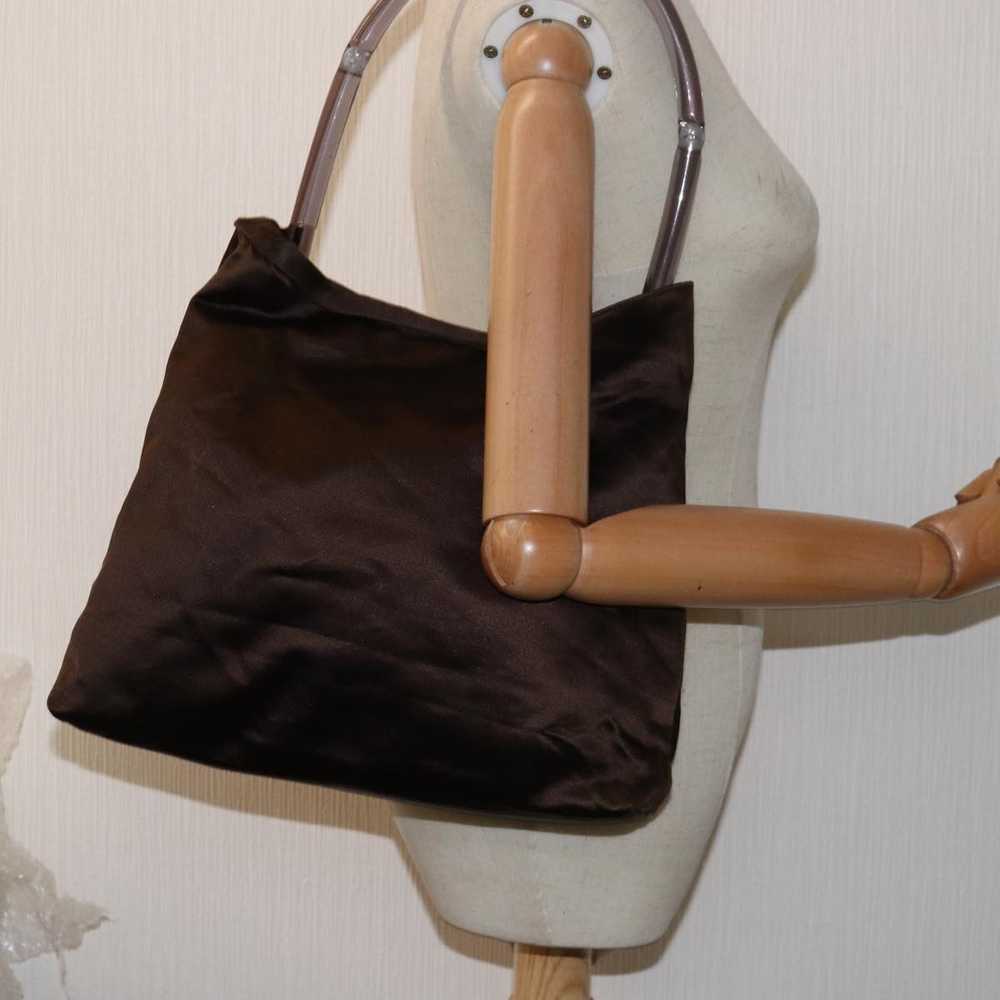 Prada -- Brown Synthetic Tote Bag (Pre-Owned) - image 8