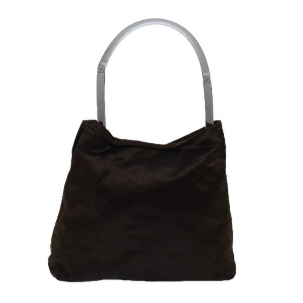 Prada -- Brown Synthetic Tote Bag (Pre-Owned) - image 9