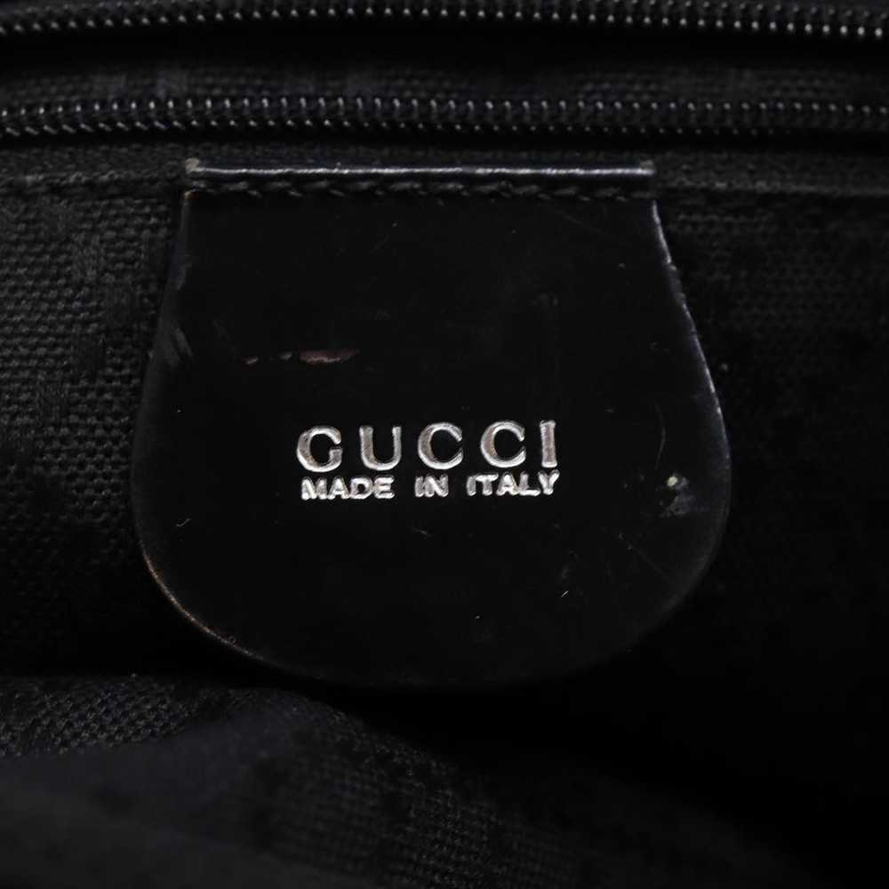 Gucci Bamboo Black Synthetic Shoulder Bag (Pre-Ow… - image 8