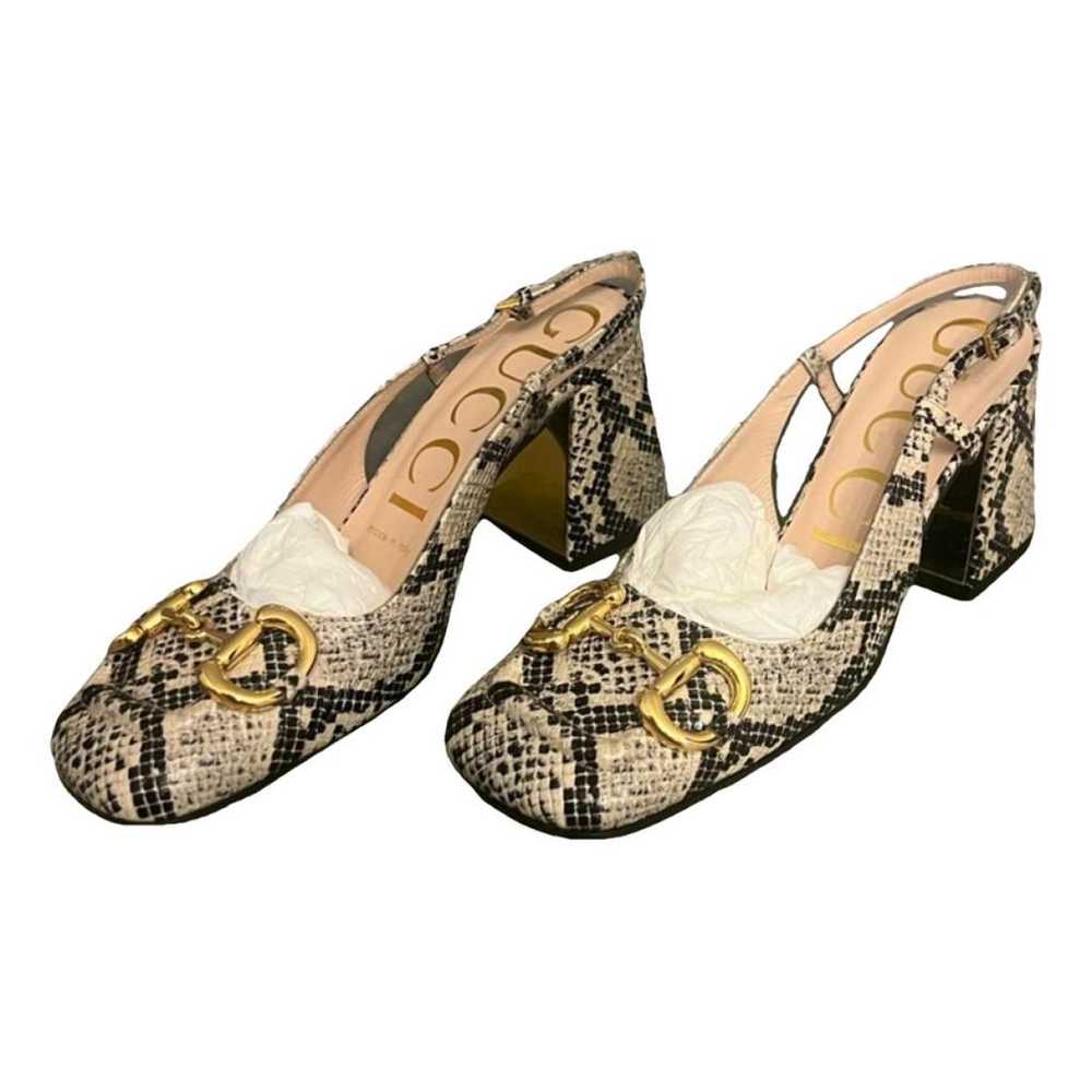 Gucci Python heels - image 1