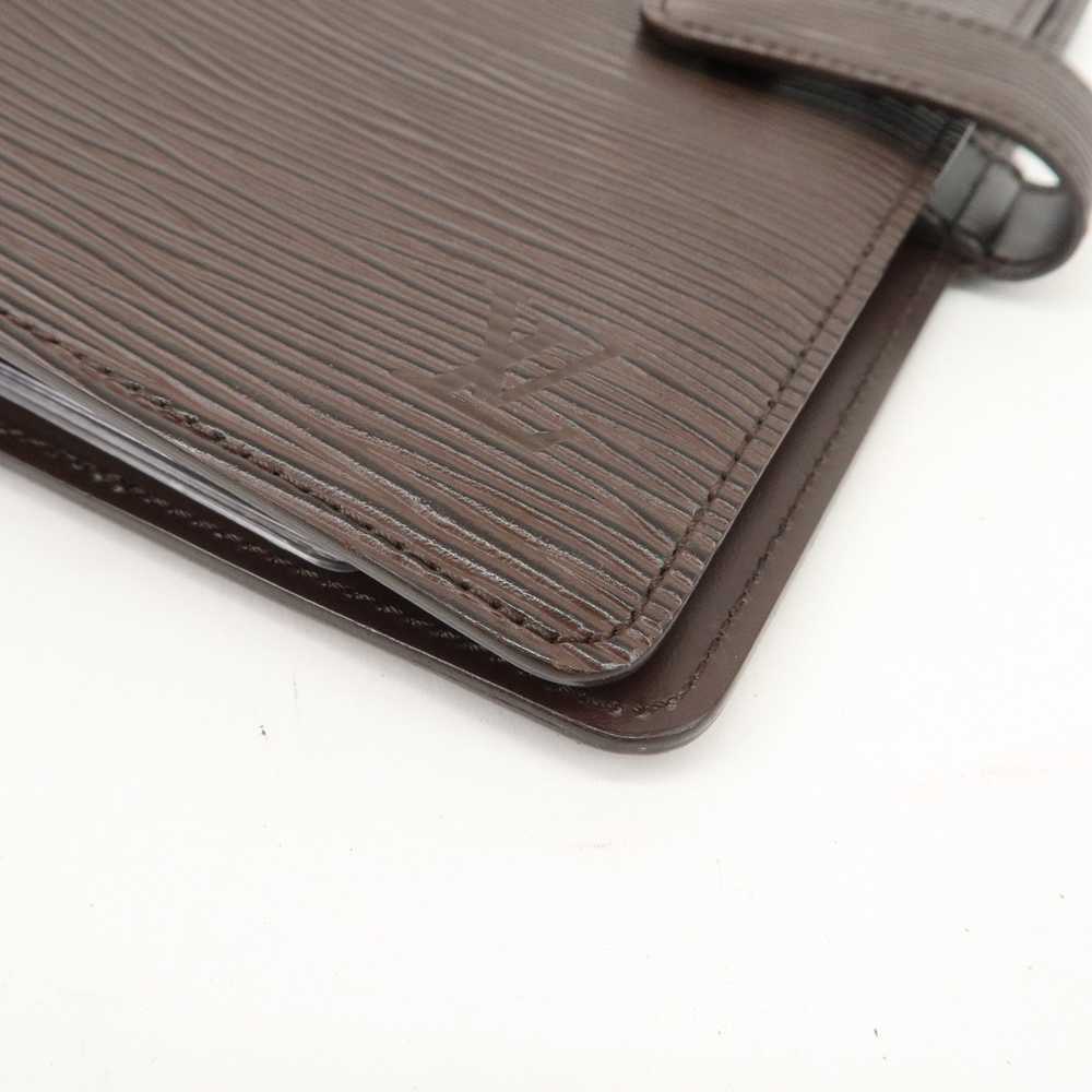 Louis Vuitton Epi Agenda MM Planner Cover Mocha R… - image 6