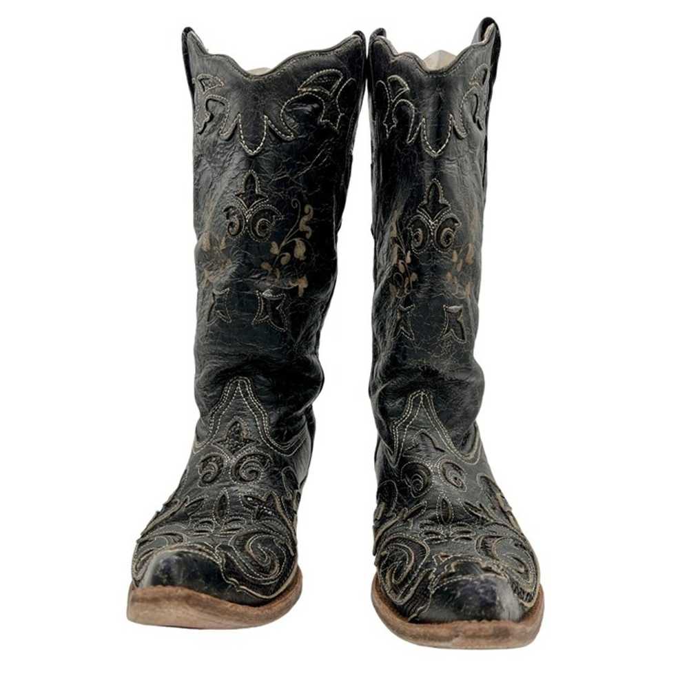 CORRAL Women's Lizard Inlay Western Cowgirl Boot … - image 2