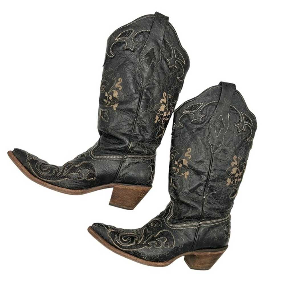 CORRAL Women's Lizard Inlay Western Cowgirl Boot … - image 5