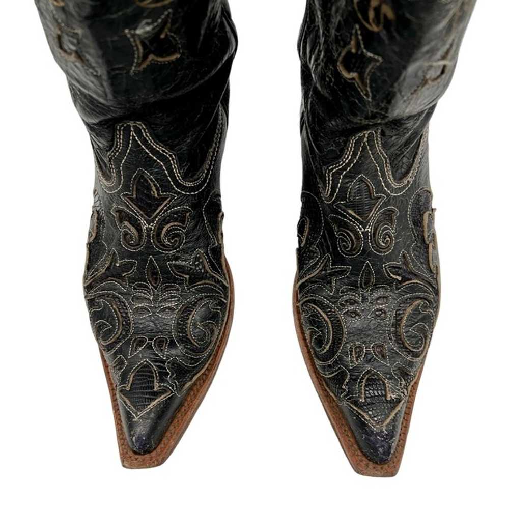 CORRAL Women's Lizard Inlay Western Cowgirl Boot … - image 8