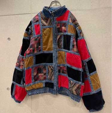 ジャケット・アウター Supreme Corduroy Patchwork Denim Jacket Supreme Corduroy Patchwork Denim Jacket (FW18) - $238