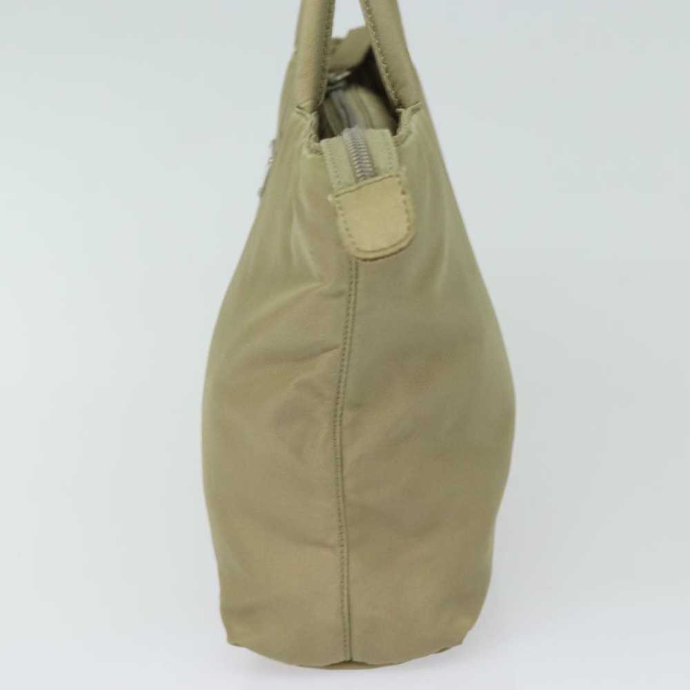 Prada Tessuto Beige Synthetic Handbag (Pre-Owned) - image 10