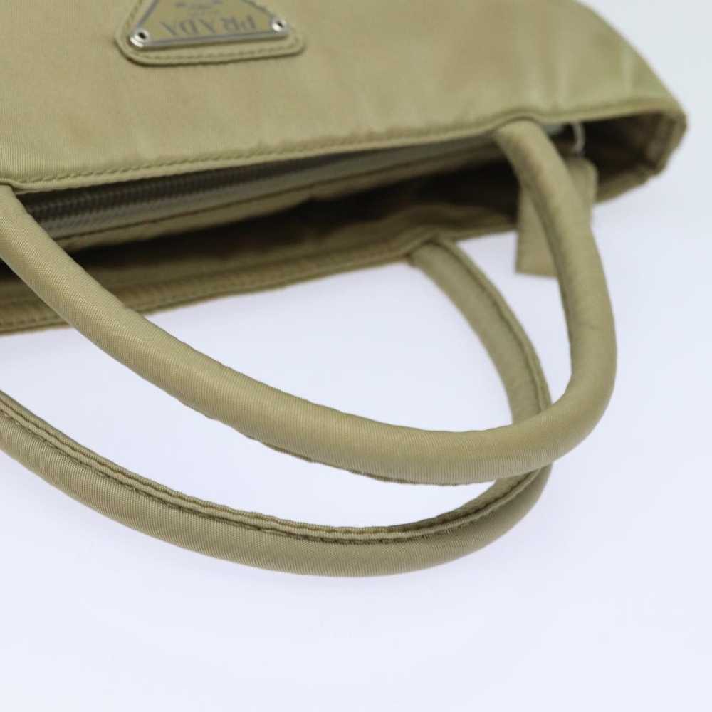 Prada Tessuto Beige Synthetic Handbag (Pre-Owned) - image 11