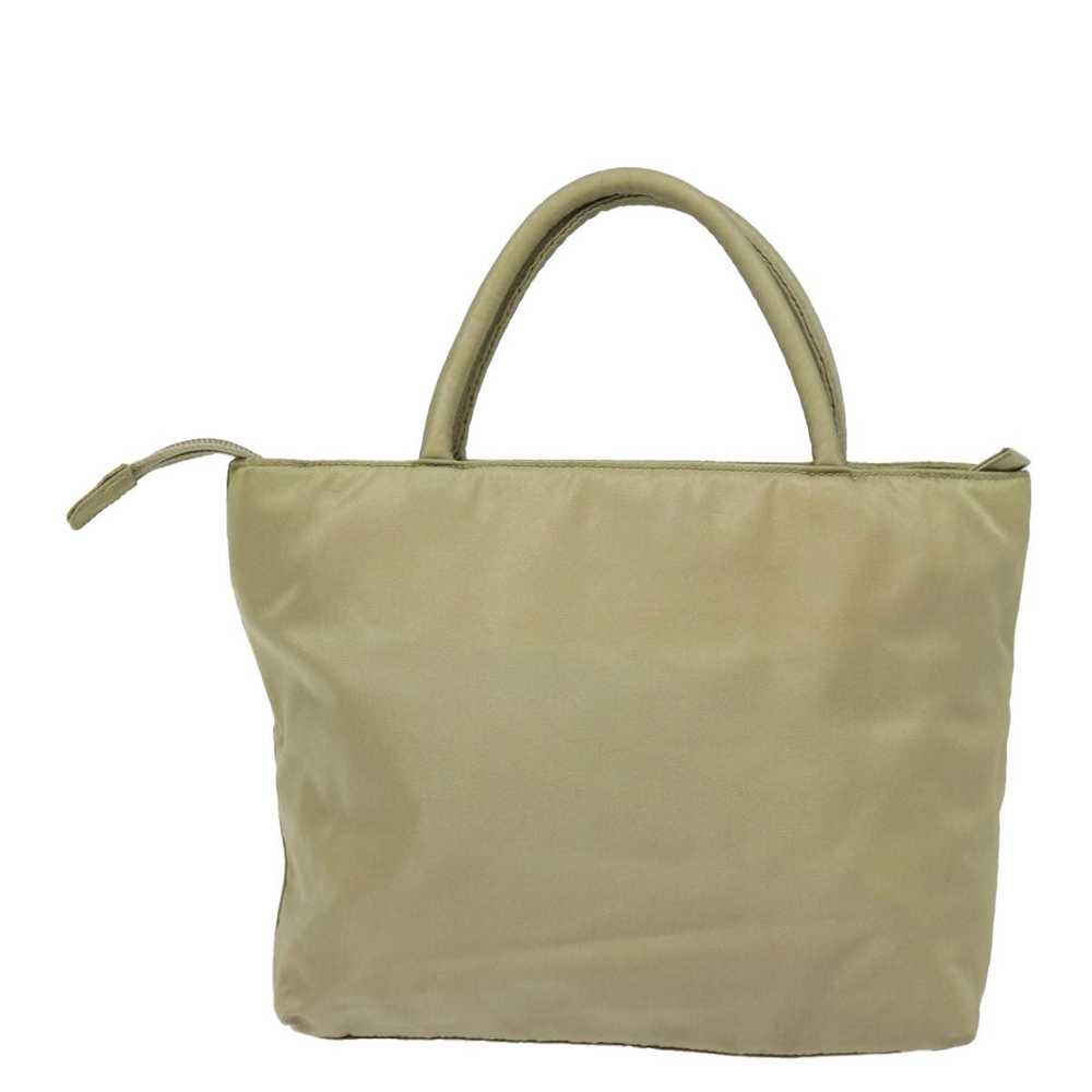 Prada Tessuto Beige Synthetic Handbag (Pre-Owned) - image 2